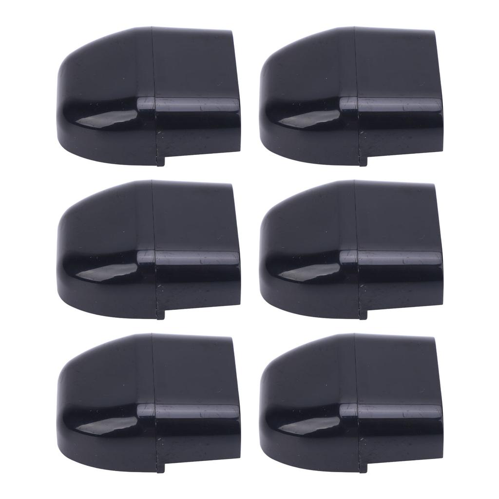 10pcs Car Deer Whistles Adhesive Vehicle Deer Warning Devices for Automotive Trucks Motorcycles Black