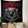 Slayer Tapestry Wall Hanging, Thrash Metal Band, Wall Decor for Bedroom Living Room Dorm