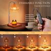 Candle Warmer Lamp with Timer &Dimmer, Adjustable Height Candle Wax Warmer Warming Lamp with 2x50W Bulbs for Scented Candles for Housewarming Bedroom
