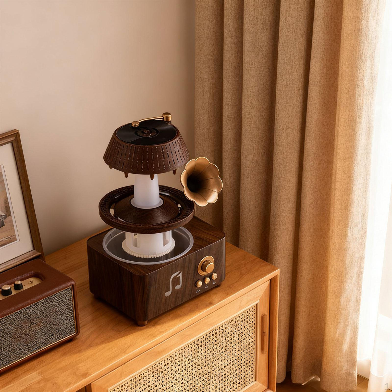 

Винтажный диффузор для пластинок Ретро машина для звуков для сна для работы чтения офиса