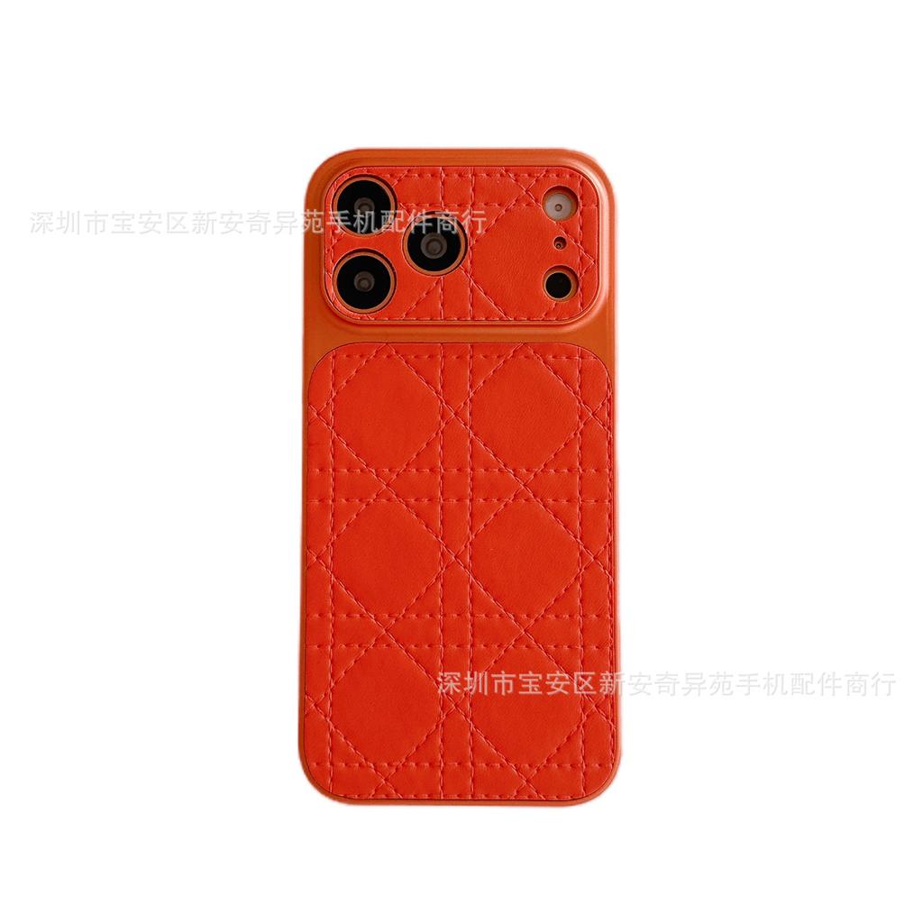 Rhombus Protective Case Is Suitable for iPhone17promax Anti-drop Apple Mobile Phone Case, Which Is Dedicated To iPhone17.