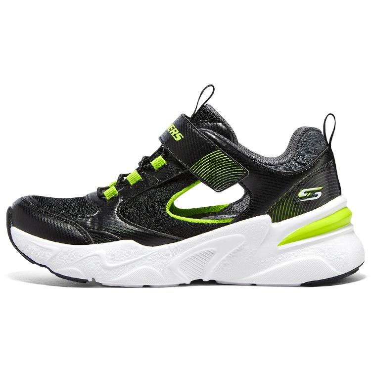 Skechers Bobs Bamina Black Lime Kids 405257L-BKLM EU 32