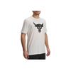 Under Armour Project Rock Brahma Bull Tee Men Ivory 1361733-131