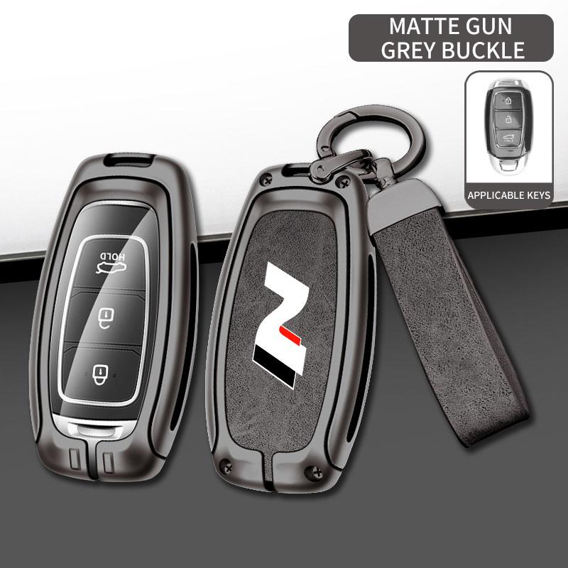 Copri Chiave Hyundai Moderno di Alta Gamma Adatto per Chiave Auto N LINE N IX35 IX25 Tucson Sonata Custodia per Chiave Auto Design Lussuoso Accessori per Veicoli