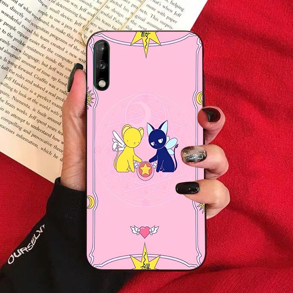 Sakura Card Captor Phone Case For Huawei Honor 10 lite 9 20 7A 9X 30 50 60 70 pro plus Soft Silicone Cover