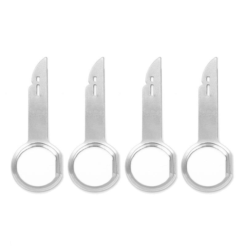 Car Radio Removal Key Kit Pin Tool Stereo Head Unit Audio Tools for Auto Keys Vehicle Navigation Audio CD Host Disassembly