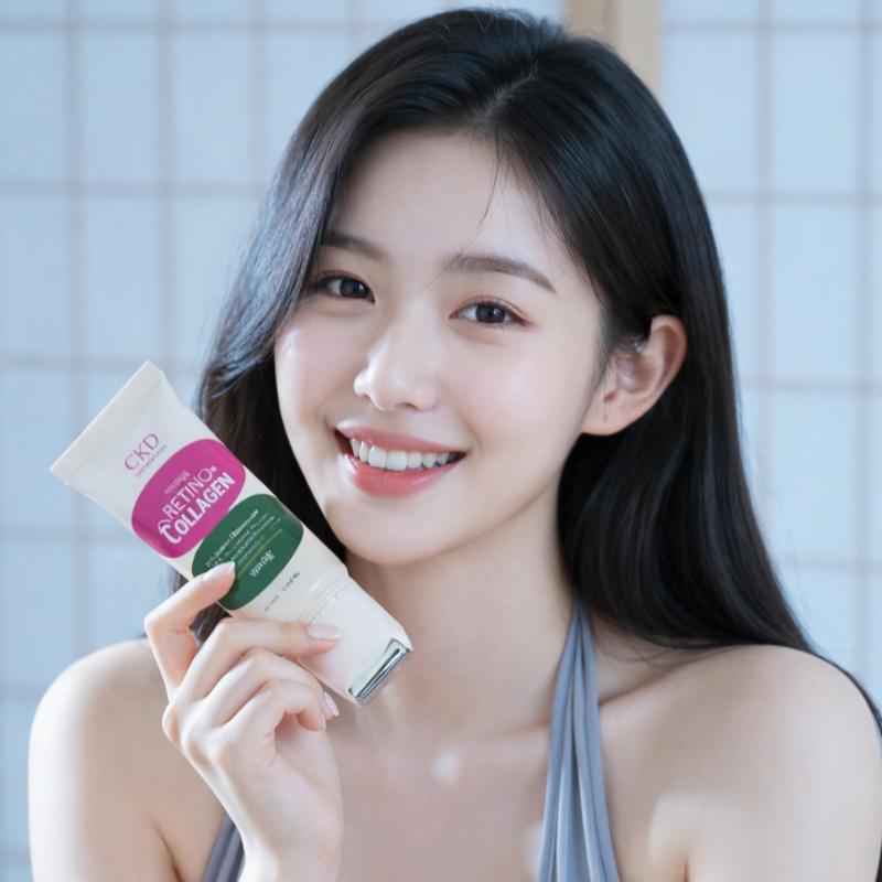 CKD Crema Viso Gua Sha Retinolo Collagene per Rughe del Collo