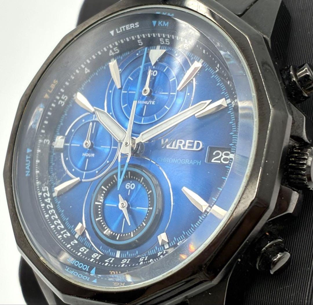 

[USED] SEIKO WIRED Chronograph Watch Battery Dead