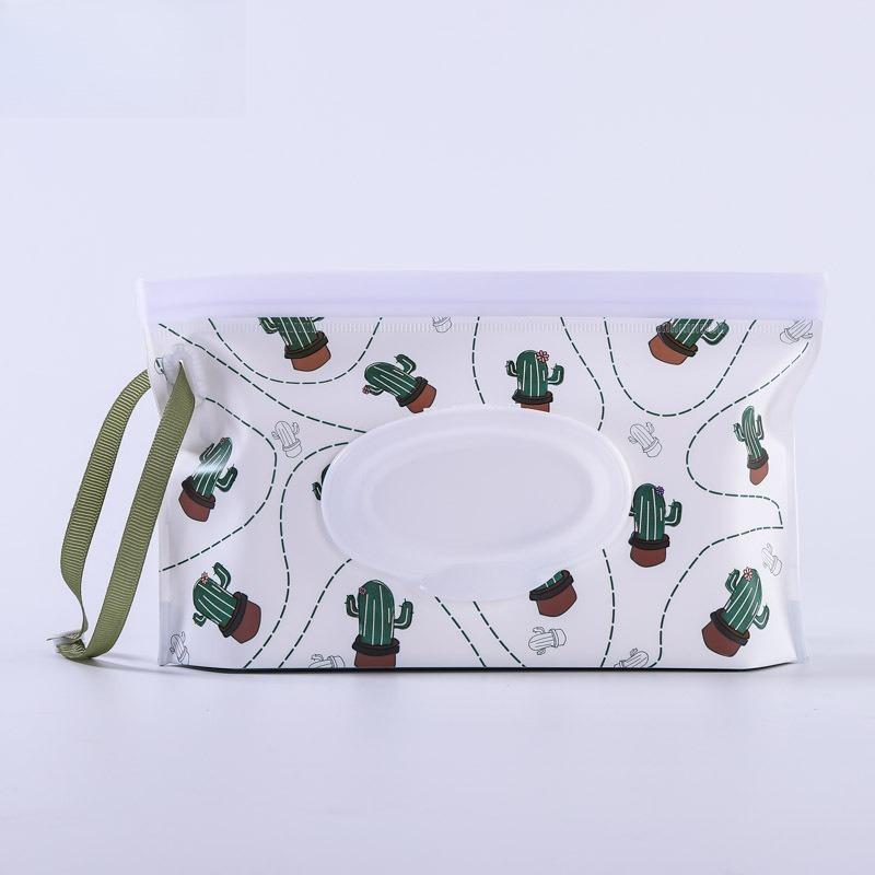 Reusable Wet Wipes Dispenser, Portable Wet Wipes Bag, Travel Wet Wipes Holder