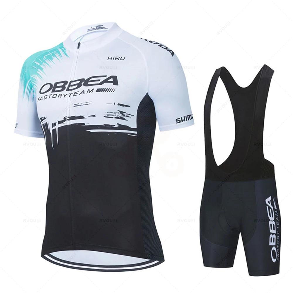 Hiru Pro Team Bicicleta Short Sleeve Bicycle Clothing Men Bike Bib Shorts New Cycling Jersey Sets Maillot Ropa Ciclismo Hombre
