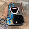 Shark Face Electroplated Phone Case For  Mi 11 Lite 5G 14 13T 13 12T 12X 12 Poco X6 X5 F5 F6 M6 Pro Shockproof Laser Cover
