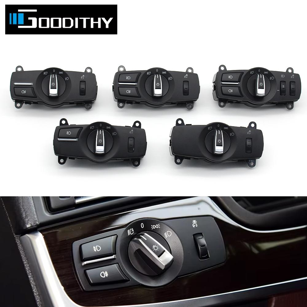 Car Headlight Switch Lamp Rotation Button Assembly For BMW 5 5GT 6 7 X3 X4 Series F10 F07 F06 F01 F25 F26 520 525 530 640 730
