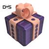 3D Printed Annoying Gift Box with Screws Colorful Square Puzzle Present Box Assembly Disassembly Toy Home Office Bookshelf Desktop Decoration Ornament