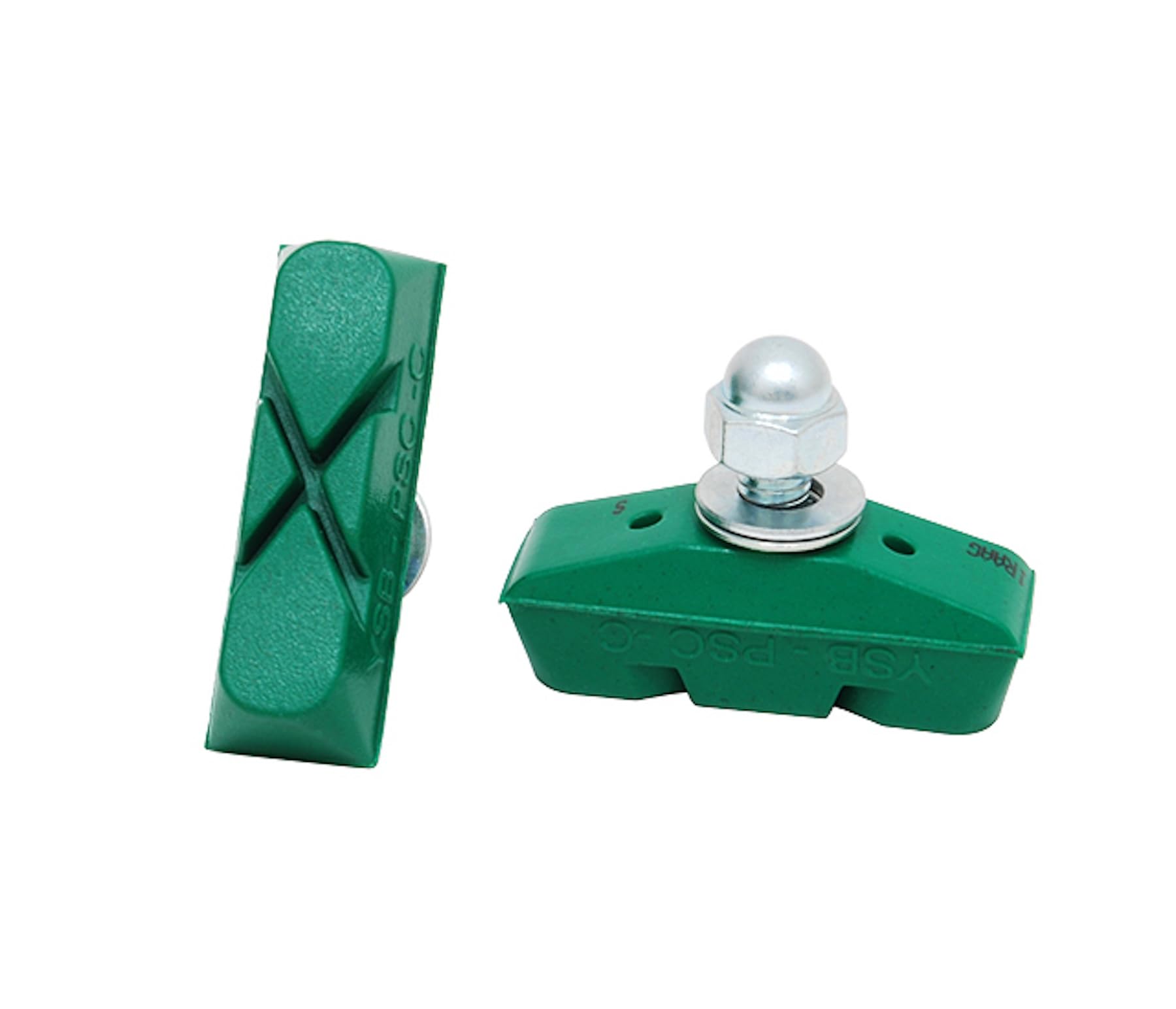 

Yoshikawa Seisakusyo Brake Shoes for Aluminum Rims Green All-Weather (5 Pairs)