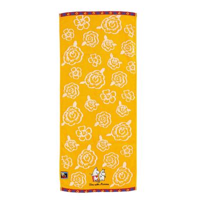 Marushin Moomin Face Time with Organic Antibacterial and 1405049900 Towel, Mama, Cotton, No-Twist Yarn, Deodorizing,