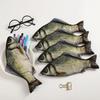 1 Stück Kreative und Skurrile Geschenk Simulierte Fisch Stifttasche Simulierte Karausche Schreibwarentasche