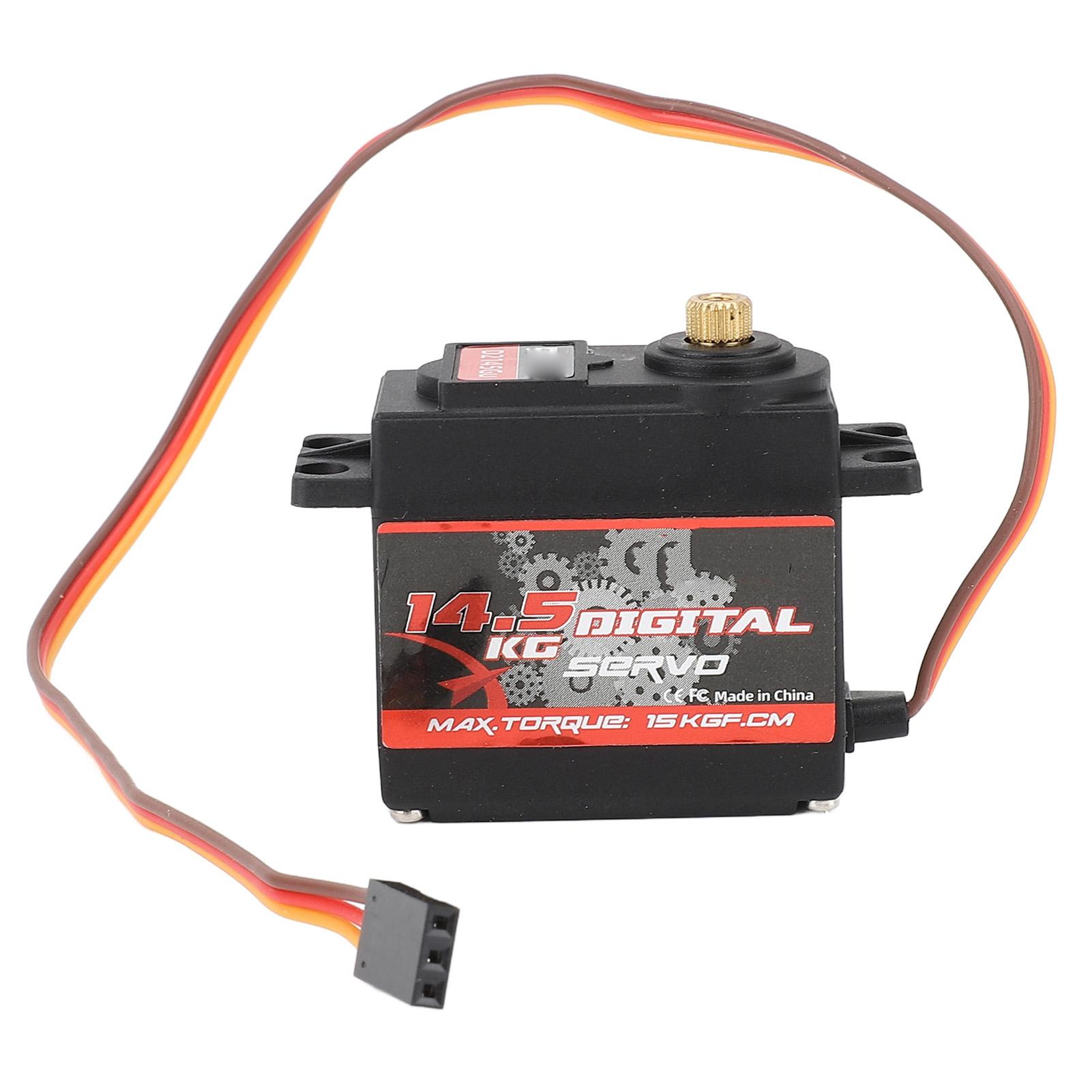 

14.5KG RC Servo High Torque Servo Motors Full Metal Gear Servo for RC Crawler Car Boat Robot DIY Digital Servo