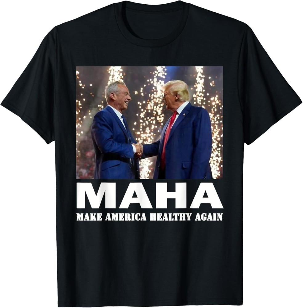 SALE MAHA MAKE AMERICA HEALTHY AGAIN TRUMP 2024 Unisex T-Shirt Unisex T-Shirt XXXXL