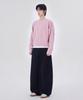 GLW Essential Round Neck Crop Knit Pink