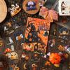 20 Pcs Halloween Castle Creative Sticker Planner Sticker Book Creativity Decorative Adhesive DIY Scrapbooking Accessories