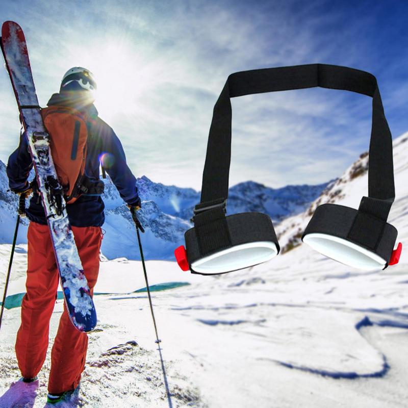 Snowboard Shoulder Strap Adjustable Ski Strap Ski Carrier Strap for Skiing Men Ski Strap Snowboard Holder Accessories