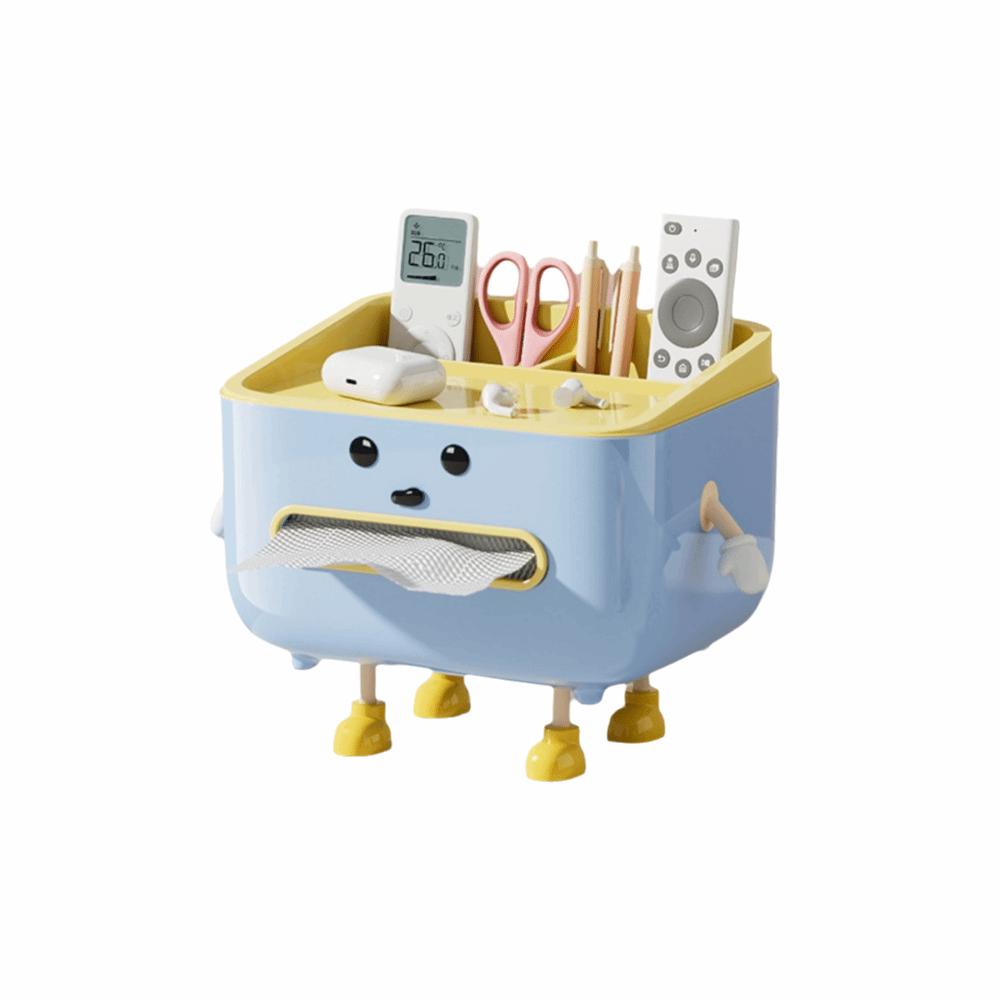 Dustproof Tissue Box with Lid Tissue Dispenser Storage Box Paper Towel Box Desktop