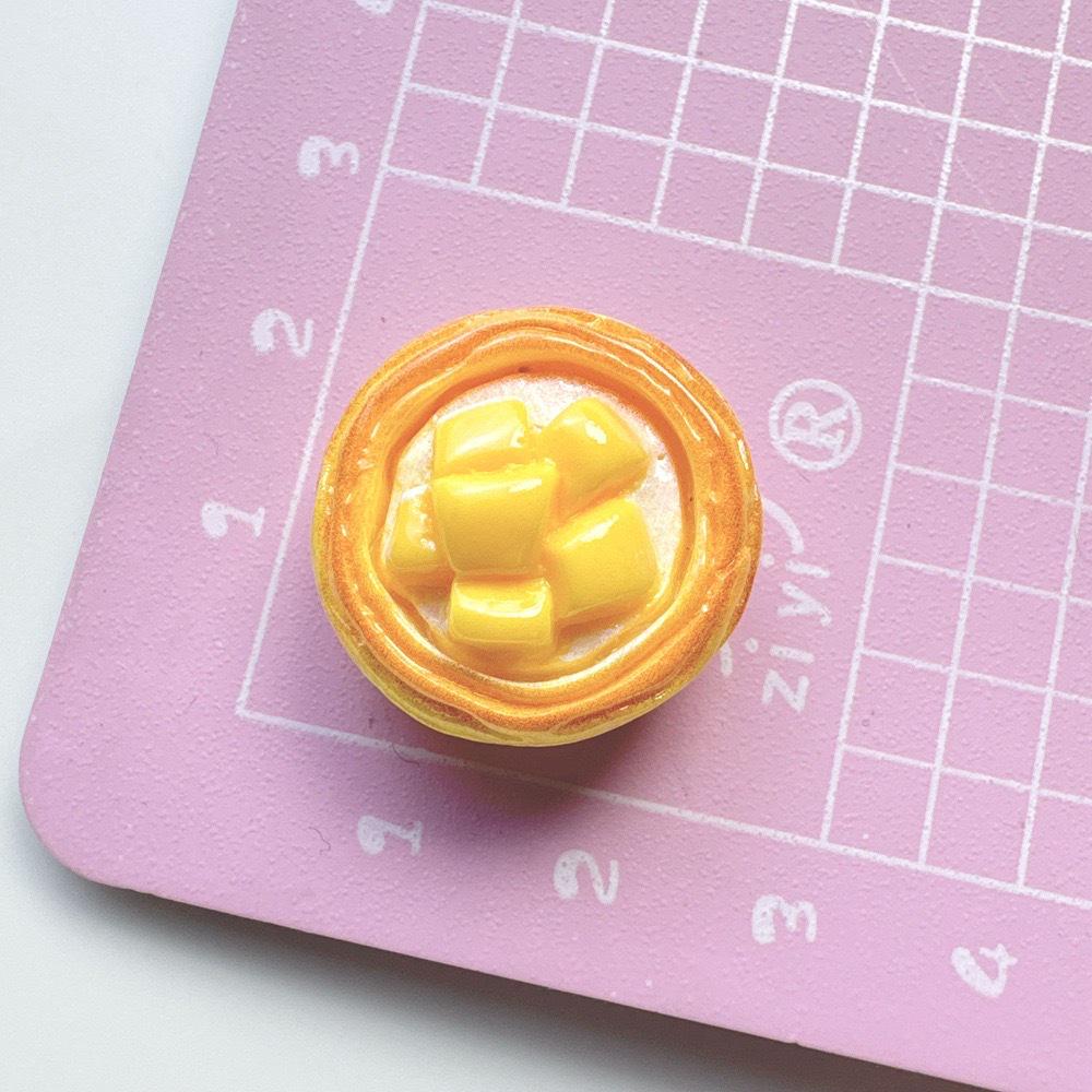 Miniature Fruit Tart Resin Accessories: Cream Glue, DIY Water Cup, Hairpin, Headband, Pendant Ornaments, Shoe Decoration.