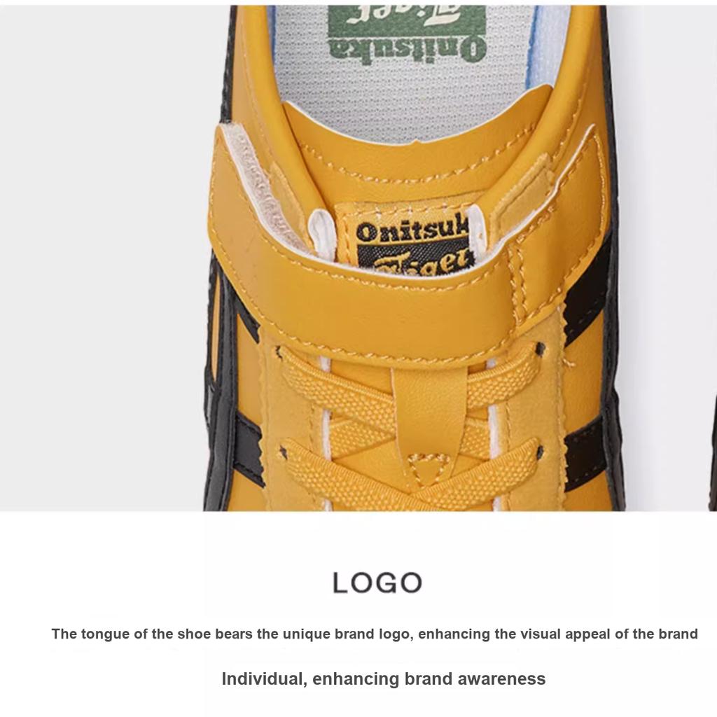 ONITSUKA TIGER Mexico 66 PS Kill Bill 2023 Barnesneakers Gul Svart 1184A049-750