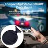 Suporte vertical compacto e estável com parafuso de fixação Suporte de montagem de dock de console de jogos fácil de montar para PS5