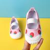 Children's Canvas Shoes Spring and Summer New Non-slip Soft-soled Kindergarten Little White Shoes for Men and Women the Same Light and Shallow 