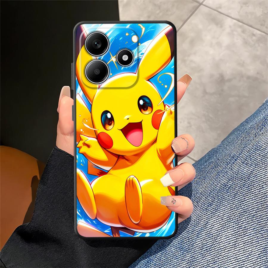 Cute Pokemon Pikachu Case for Xiaomi Redmi Note 14 12 Pro 13 Pro Plus 7 8 10 11s 12s 11 10S 9S 9 Funda Phone Cover