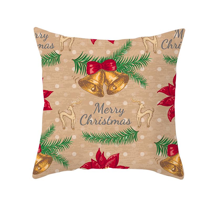Cartoon Printed Christmas Pillow Cases New Sofa Pillow Cases Home Home Decoration