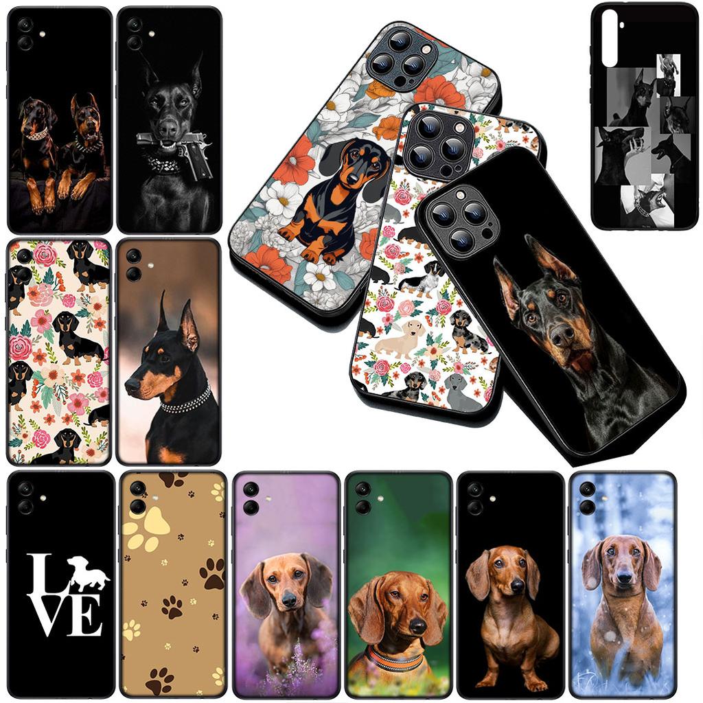 Cover for Motorola Moto Edge 70 60 Fusion NEO Pro G56 G96 G04 G05 20 G Stylus Casing Phone Case Dachshund Dog Doberman
