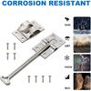 2 Pcs RV T-Style Door Holder 304 Stainless Steel Rv Door Latch Trailer Rv Screen Door Latch 6 Inch Camper Door Latch Trailer Rv Door Holder