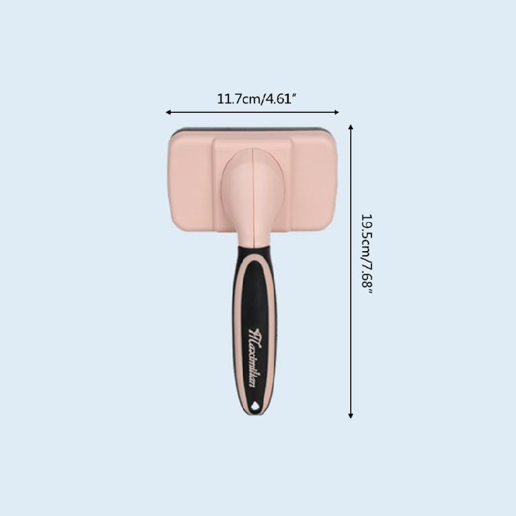 Dog Grooming Combs Cat Brushes Self Cleaning Slicker Brush for Shedding Hairs