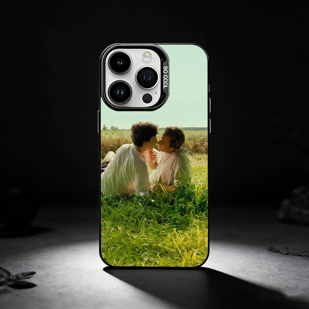 C-Call Me By Your Name Film Phone Case For iPhone 17,16,15,14,13,12,11 Plus,Pro Max,XS,Colored silver phone case