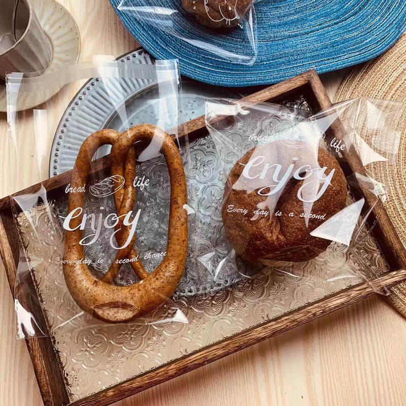 Self-Sealing Transparent Food Packaging Bags