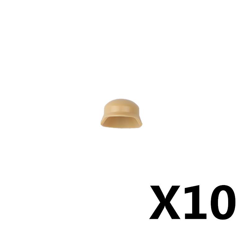 US Soviet British Soldier Figures Helmet M1ssh40 M3 Beret Military Accessories Building Blocks Toys For Children J004