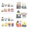 Pvc Collectible Cake Toppers 8 Adorable Cat Mascots Cosplaying Pirates