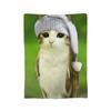 Meowl Cat Owl Meme Blanket Soft Coral Fleece Plush Healing Gifts  Throw Blankets Bedding Throws