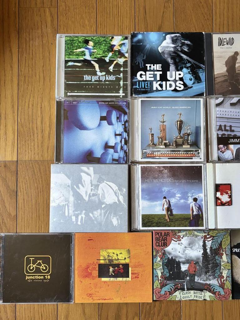 [USED] Emo Core Masterpiece Get Up Kids Jimmy Eat World Others CD Set