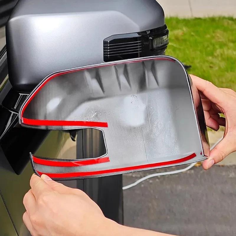 Car Reverse Mirror Shell Sticker Rearview Mirror Cover For Chery Jetour Traveller T2 Styling Modification Accessories