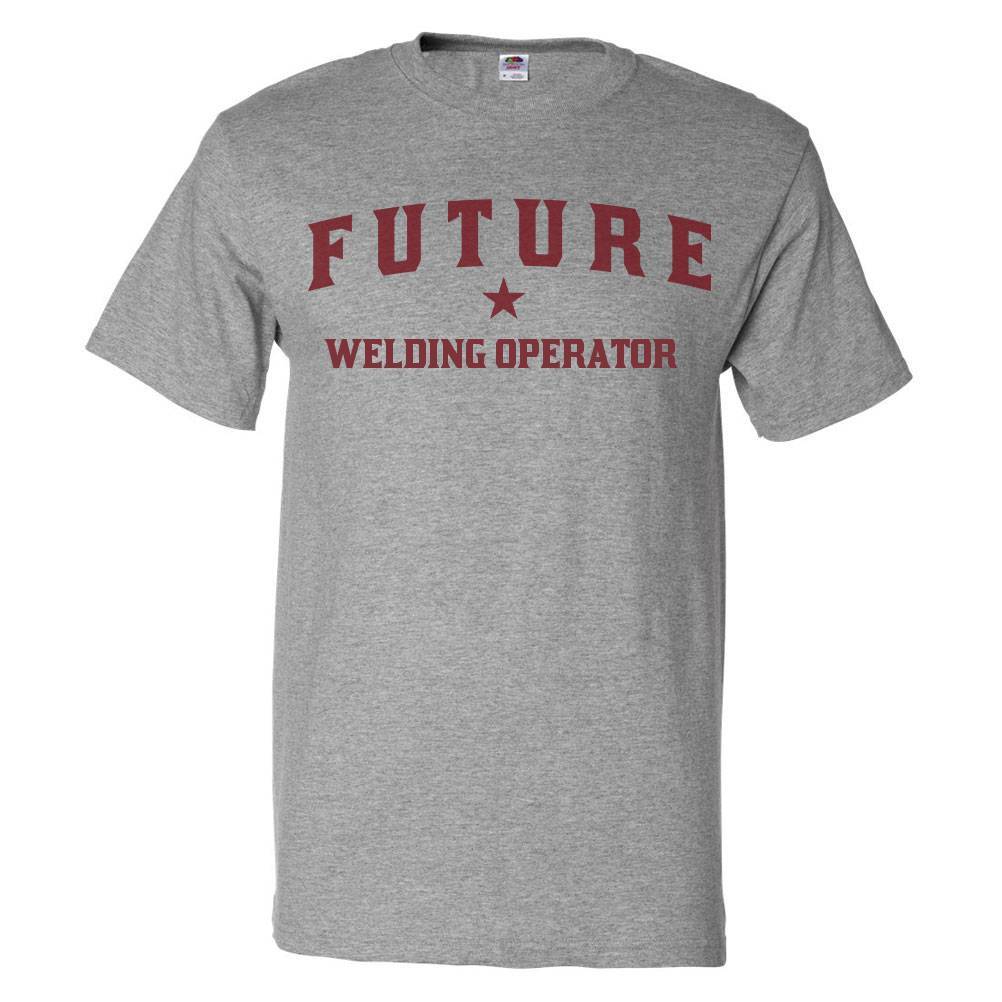 Camiseta Future Welding Operator Divertida Camiseta Operador de SoldaduraSe abre en una nueva ventana o pestaña L