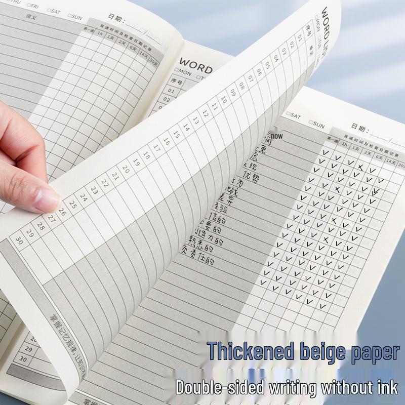 Enhanced Ebbinghaus Vocabulary Book for Quick Memorization: Ideal for Junior High & Elementary Students