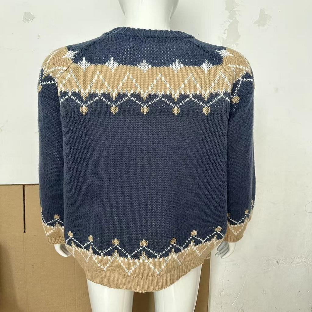 Women's Winter Casual Loose Mohair Chunky Knit Sweater