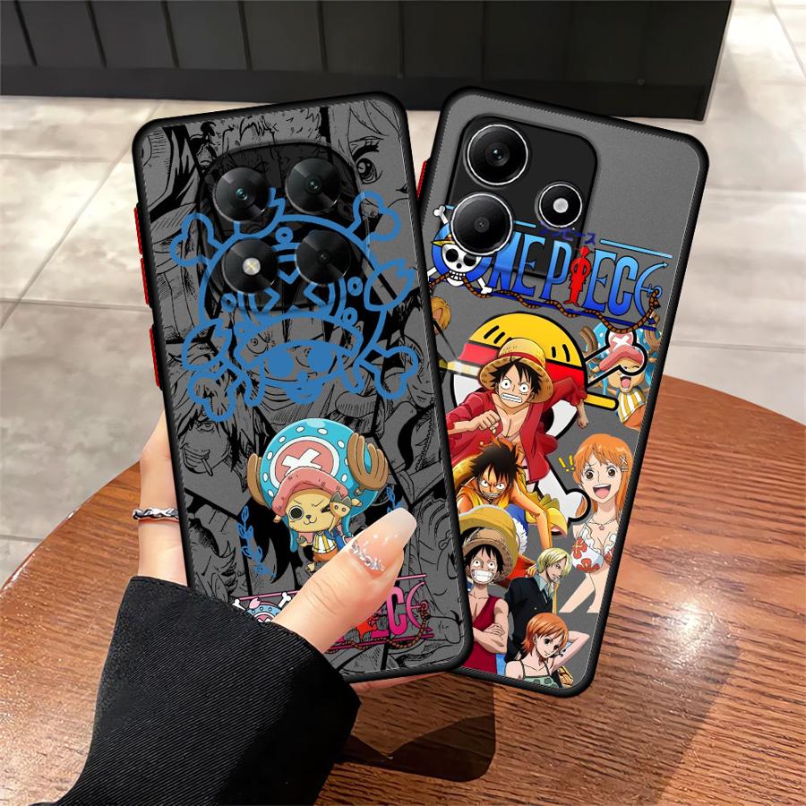 One Piece Nami Chopper Funda Back Phone Cover Case for Xiaomi Redmi Note 14 13C 12 11 14C 9S A4 13 Pro Plus 10