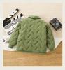 Children's Thick Cotton-Padded Jacket for Autumn/Winter - Warm School Uniform