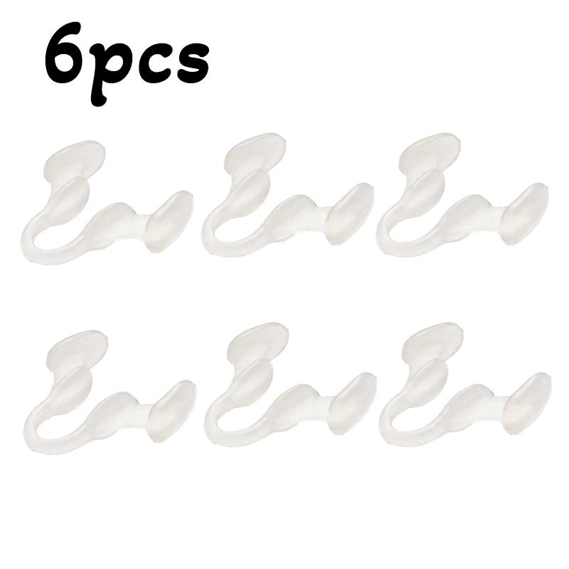 2-10pz Silicone Correttore Anti-Russamento Ausilio per il Sonno Dilatatori Nasali Migliorare la Qualità del Sonno Sollievo Clip Nasale Dispositivo Stop Russamento