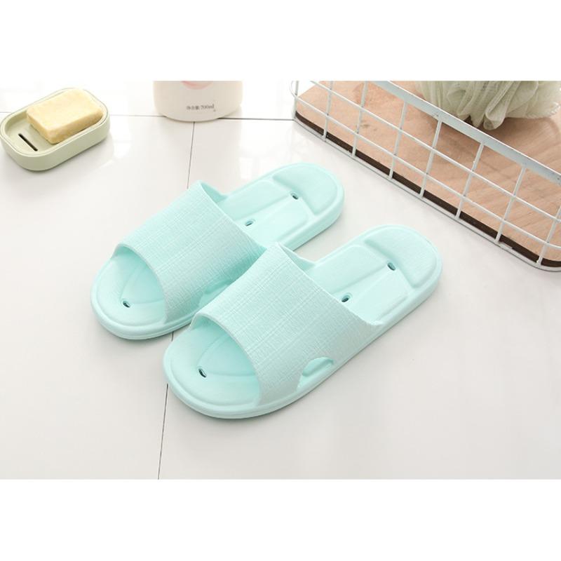 Couple bathroom non-slip slippers waterproof comfortable soft warm shoes men's and women's hotel work slippers, wholesale S