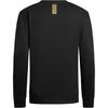 Emporio Armani EA7 FW24 Logo Rundhals Langarm Sweatshirt Herren sweatshirt Schwarz 8NPM30-PJVRZ-0208